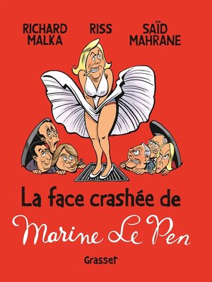 cover image of La face crashée de Marine Le Pen